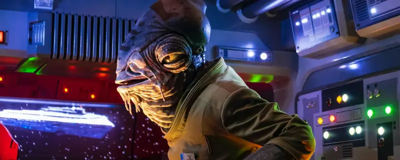 Disney animatronic on a ride in Disney World.