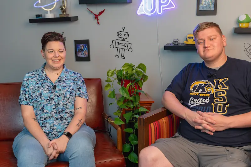 The stars of STEM Education Works’ YouTube podcast, STEM to Stern