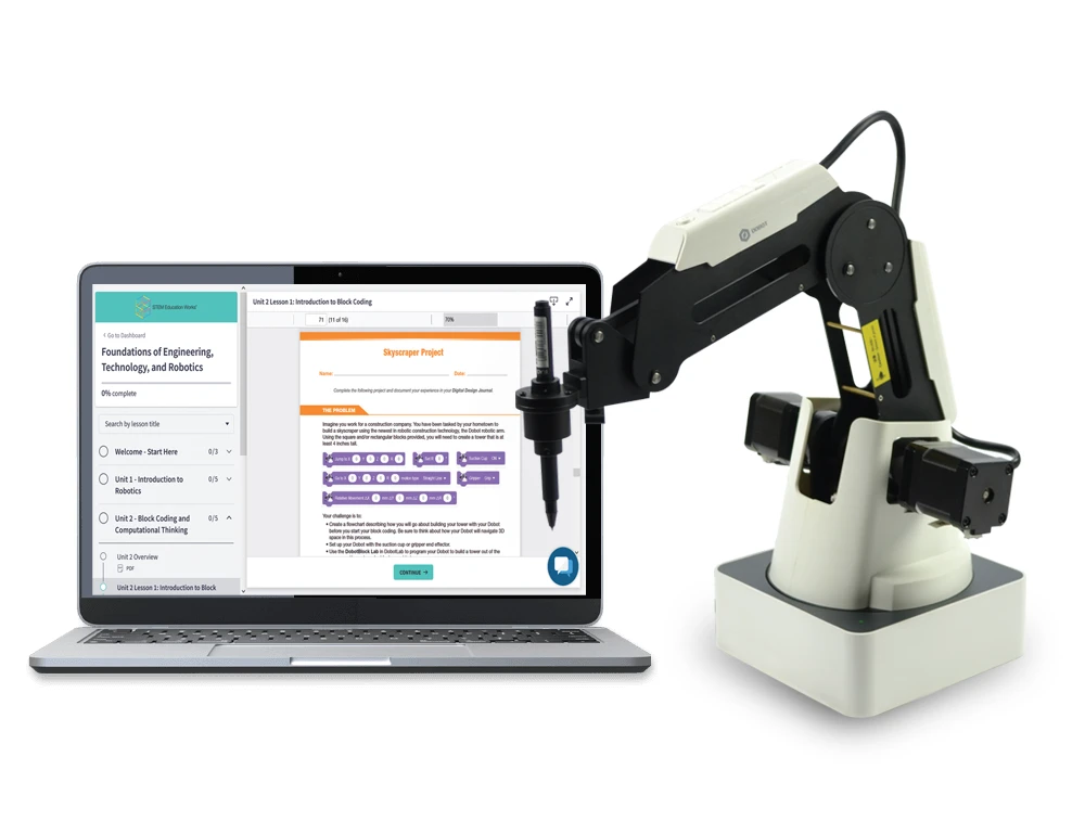 Foundations of Engineering, Technology, and Robotics: Block Coding to Python Curriculum