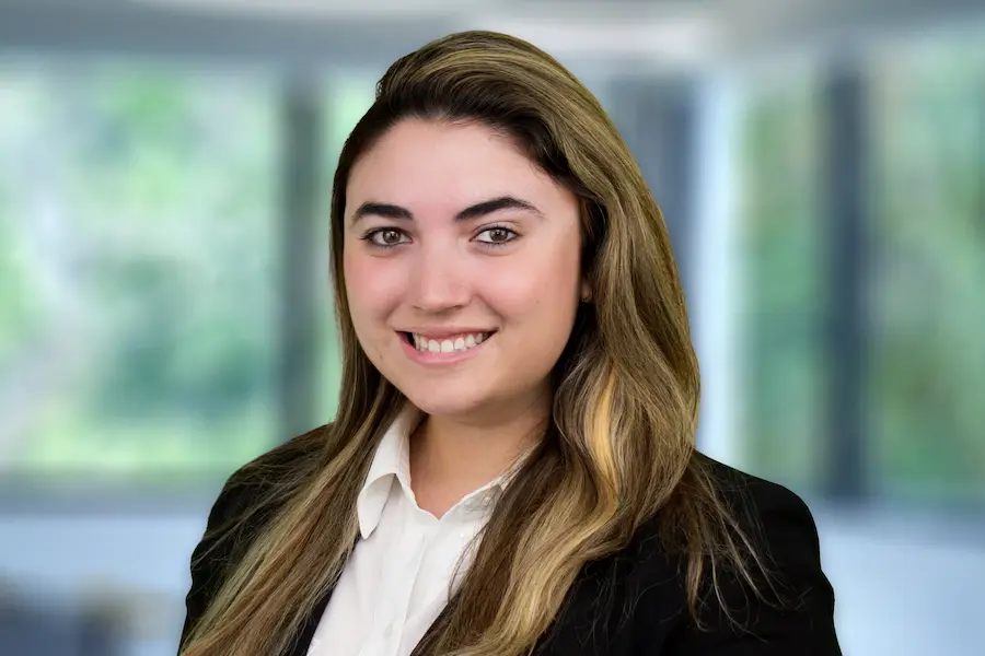A current, professional photo of Sophie Planos, a female engineer. 