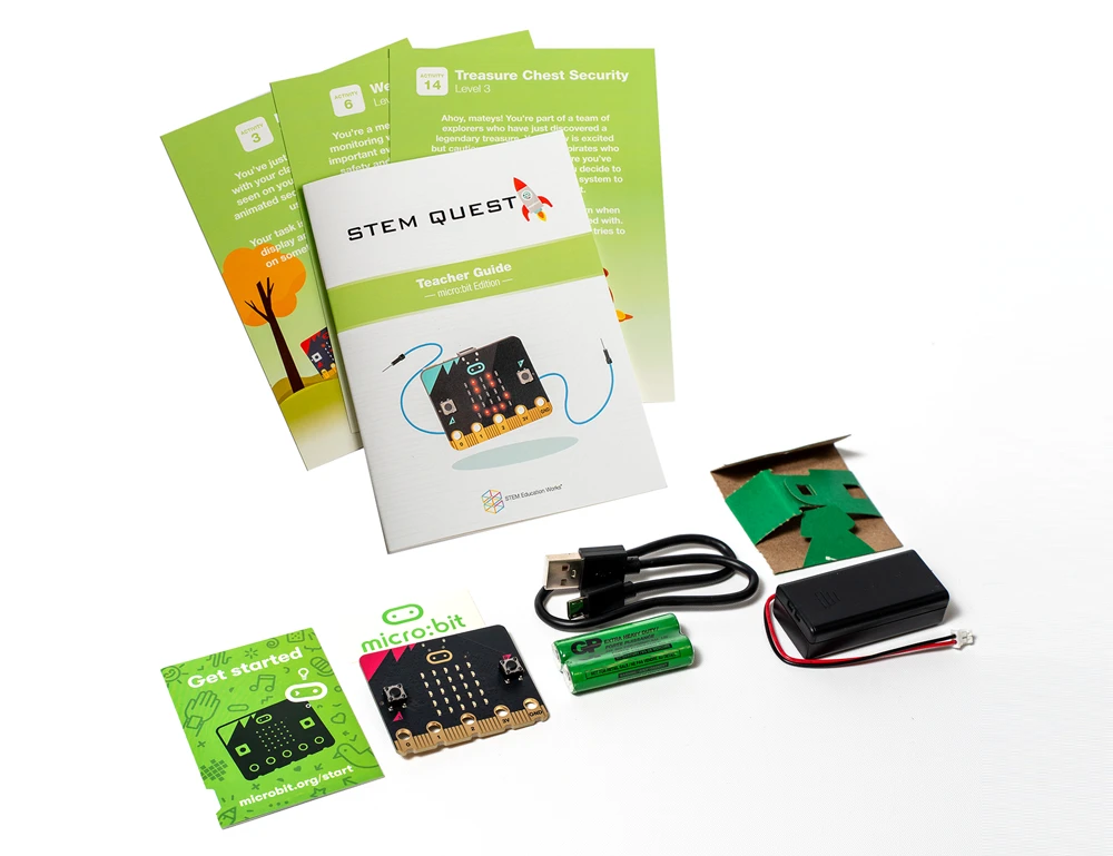 micro:bit Go + Quest Card Bundle