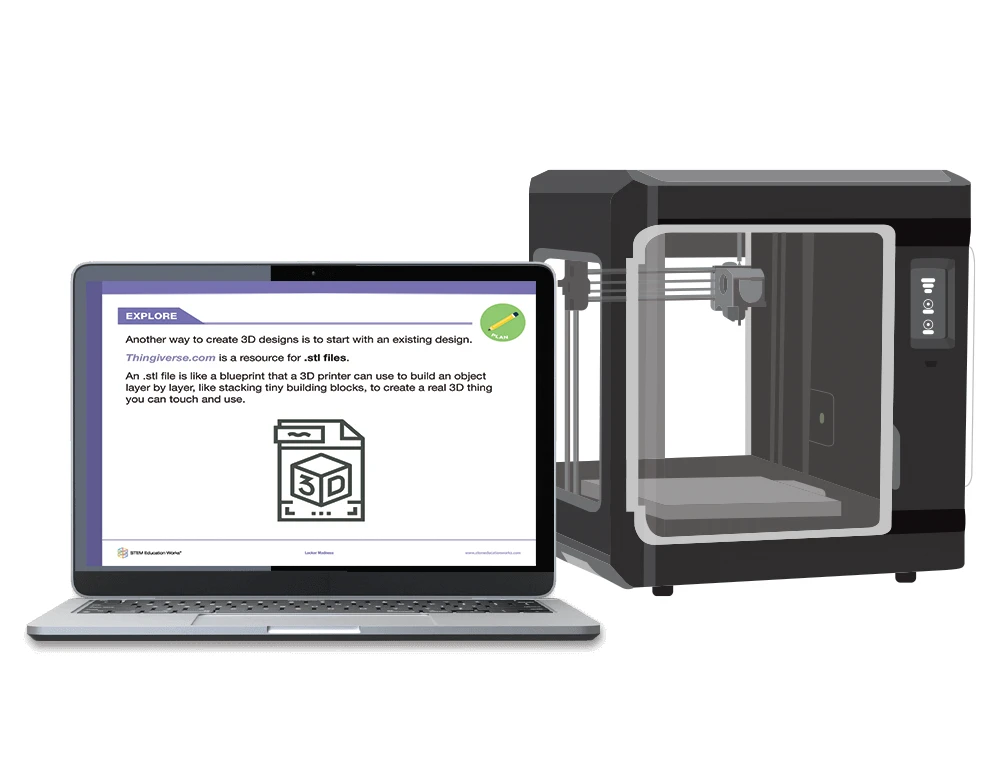 Discoveries in Design and Innovation Curriculum - 3D Printing Engineering Design Edition