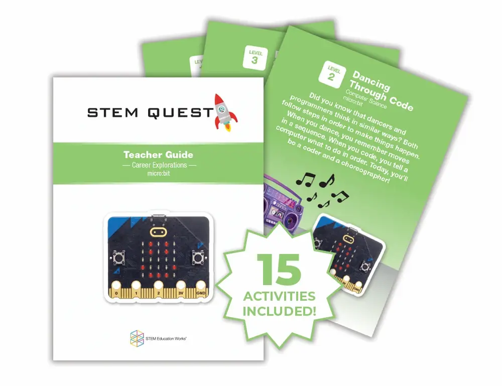 STEM Quest Activity Cards - Career Exploration with micro:bit